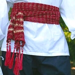 Metallic Pirate Sash 100822