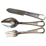 US WWII M26 Fork, Spoon and Knife Reproduction