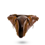 Deluxe Leather Pirate Hat in Brown