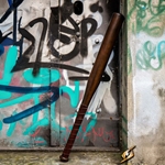 Baseball Bat - LARP Foam - Wood