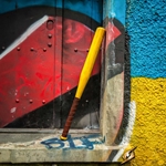 Baseball Bat - LARP Foam - Yellow