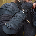 Ranger Bracers - Black Suede