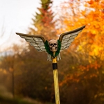 Battle Standard - Winged Skull Top - LARP Foam