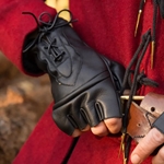 Leather Theif Gloves - Black