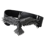 Black Consort Wriststrap Leather Alchemy A109