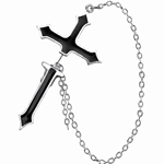 Impalare Cross Single Earring Steel Alchemy E280