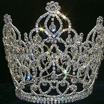 Crystal Crown with Dangles 172-10218