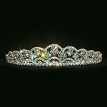 Floating Flowers Tiara