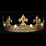 King Crown Gold With Pearls 13082GP