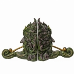 Greenman Bookend Set with Pipes