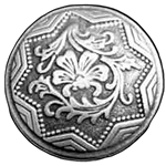 Italian Renaissance Pewter Shank Button 107.0759