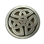 Celtic Triskelion Knot Button 107.1261