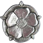 Tudor Rose Button 107.0670