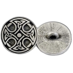 Round Celtic Cross Button 107.1478