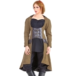 Underbust Trench Coat C1352