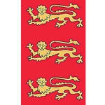 Medieval Lionheart Flag 26-801430