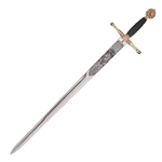 Excalibur Sword Gold Finish