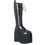 Mega Men's Platform Knee Boots