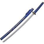Blue Dragon Japanese Samurai Katana Sword Carbon Steel Blade