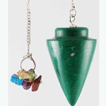 Malachite 7 Chakra Pendulum