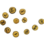 Natural Wood Rune Set