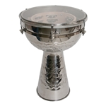 Metal Doumbek - Synthetic Head - Internal Jingles 8x16 Inch