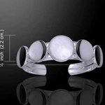 Moon Phase Silver Cuff 52-TBG697
