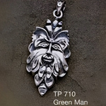 Green Man Pendant