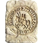Tile with Templar Seal by Marto 56-MHH001
