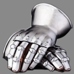 Steel Hourglass Gauntlets 14th Century 1.5 mm