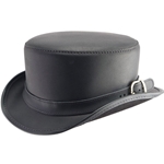 Bromley Leather Hat