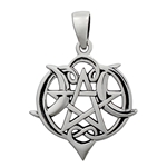 Heart Pentacle Pendant - Small