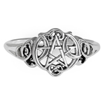 Heart Pentacle Ring