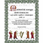 Medieval Songs and Dances Volume 2 - Music Book