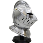 Engraved European Close Helm