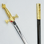 Deepeeka Masonic Ceremonial Sword with Scabbard