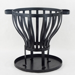 Medieval Cauldron Fire Pit - Iron