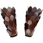 Scaled Leather Arm Bracers