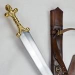 Celtic Warrior Sword with Scabbard and Baldric