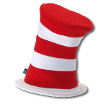 Dr. Seuss Cat in the Hat Deluxe Hat