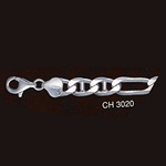 Figarucci Silver Chain  CH3020