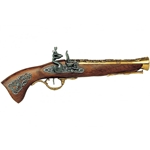 18th Century Austrian Antique Brass Blunderbuss - Non-Firing Replica
