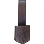 Leather Drinking Horn Carrier GH0010