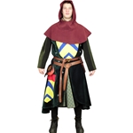 Cotehardie, Surcoat and Hood Set