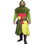 Medieval Foot Soldier Set - Arming Jacket, Surcoat and Hood