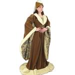 Medieval Burgundian Gown and Henin - 15th Century