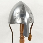 Crusader Nasal Bar Helm – 18 Gauge Steel