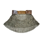 Stainless Steel Riveted Chainmail Aventail for Medieval Helmets