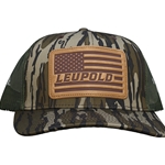 Leupold - Leather Flag Trucker Hat