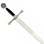 Marto Excalibur Sword Silver and Gold